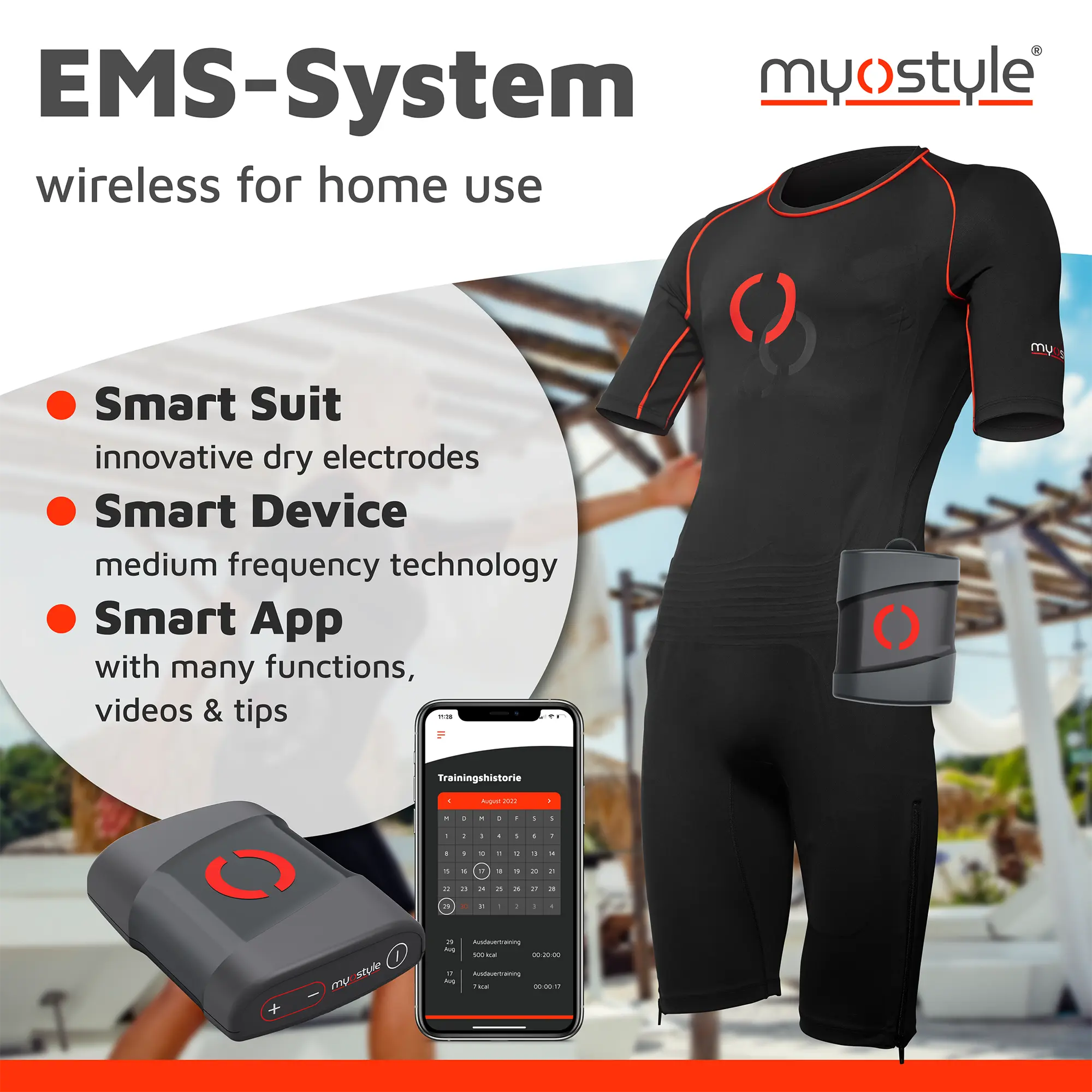 Wireless Suit For Ems Training